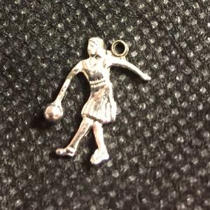 Sterling Silver Female Bowler...Has Stamp on Back